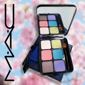 MAC Formal Black Suedette 6 Intense Eyeshadow Palette